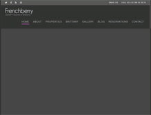 Tablet Screenshot of frenchberry.com